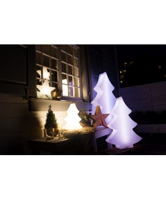 Sapin lumineux 113 cm (RVB) 32463L Design 8 saisons