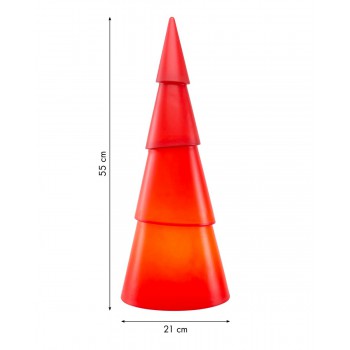 Sapin Lumineux Rond 55 cm 32419W Design 8 Saisons