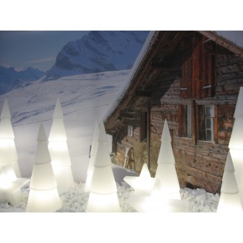 Sapin Lumineux Rond 75 cm 32419W Design 8 Saisons