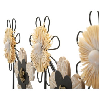 APP/FER À FER À VÊTEMENTS, BOIS DE RAPHIA