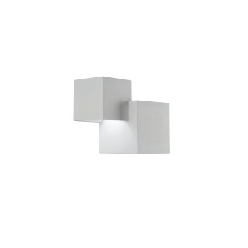 Applique murale Rubik blanche 2XG9 19,5 x 11,5 x 16 cm