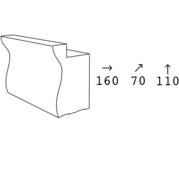 Bureau Bartolomeo Comptoir de bar Plust Luminoso