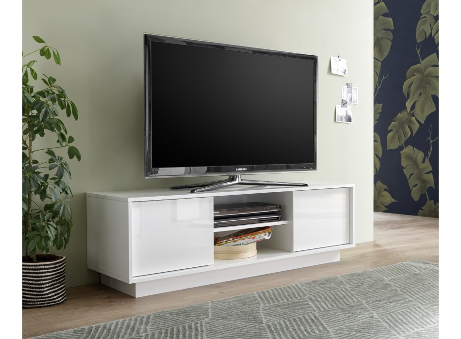 Meuble TV ICE avec 2 portes 138x44x43 cm