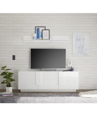 Meuble TV 3 portes JUPITER 182x44x63 cm
