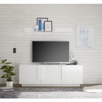Meuble TV 3 portes JUPITER 182x44x63 cm