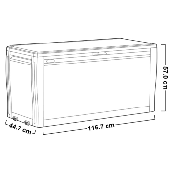 Coffre d'extérieur COMFY KETER