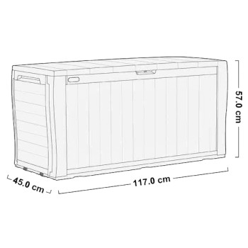Coffre de rangement extérieur KETER SAMOA