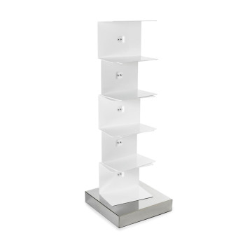 Blanc / acier inoxydable