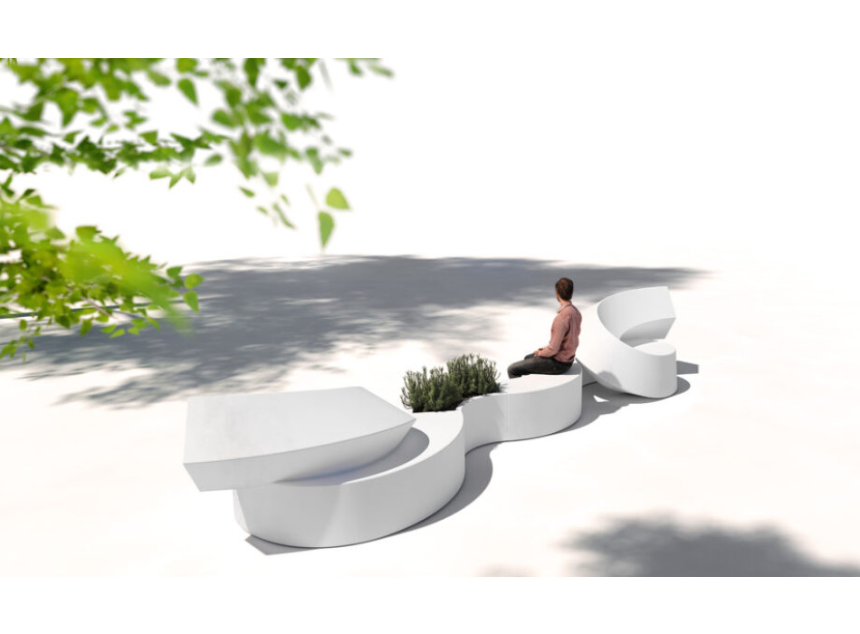 Banc modulaire TWIST de Plust