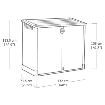 Boîte à outils MIDI Keter Store It Out