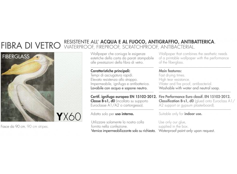 PAPIER PEINT EN FIBRE DE VERRE ADRIANI & ROSSI