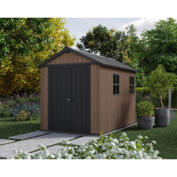 Abri de jardin double KETER NEWTON PLUS avec option de montage