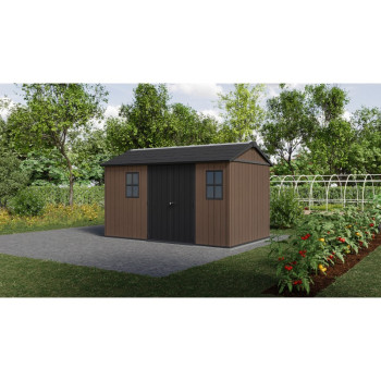 Abri de jardin double KETER NEWTON PLUS avec option de montage