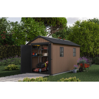 Abri de jardin double KETER NEWTON PLUS avec option de montage