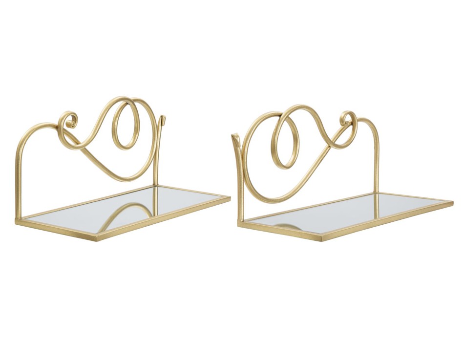 PAIRE D'ÉTAGÈRES DE CHEVET