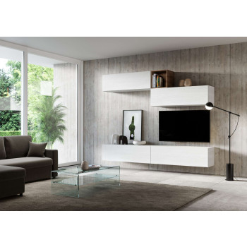 Compositions Isoka - Composition murale de salon Isoka A01 L.268 P.39.2