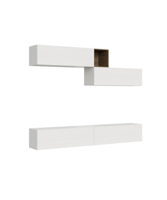 Compositions Isoka - Composition murale de salon Isoka A01 L.268 P.39.2