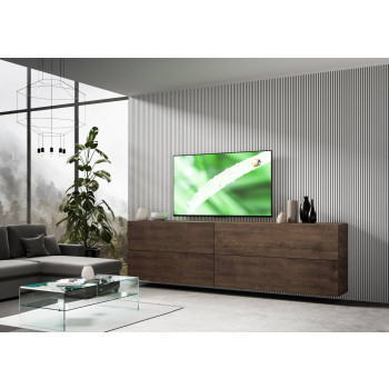 Compositions Isoka - Composition murale de salon Isoka A102 L.288 H.80 P.39,2