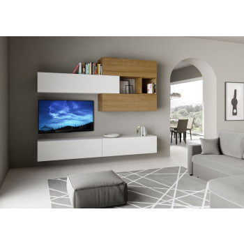 Compositions Isoka - Composition murale de salon Isoka A116 L.268 P.39.2