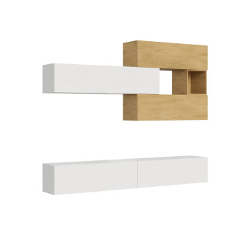 Compositions Isoka - Composition murale de salon Isoka A116 L.268 P.39.2