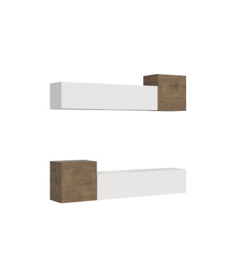 Compositions Isoka - Composition murale du salon Isoka A37 L.234 P.39.2