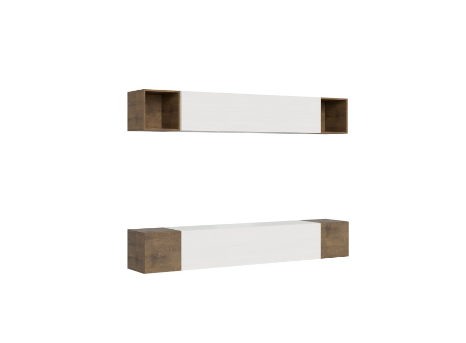 Compositions Isoka - Composition murale de salon Isoka A38 L.254 P.39,2