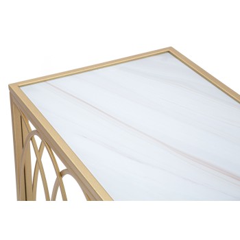 CONSOLE D'ARC SIMILAIRE EN MARBRE