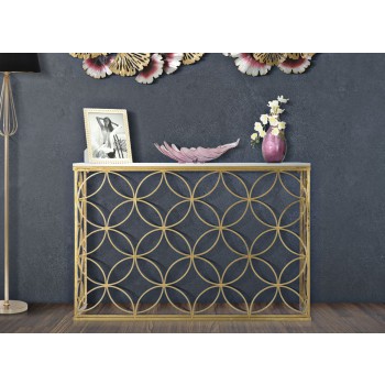 CONSOLE EN MARBRE ÉTOILE