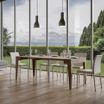 Table console extensible 90x42/302 cm Isotta 