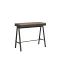 Console extensible 90x40/300 cm Banco Evolution structure anthracite