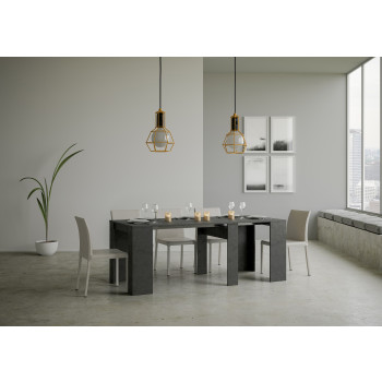 Console Basic - Console extensible 90x48/308 cm Basic Frêne blanc