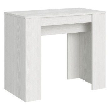 Console Basic - Console extensible 90x48/308 cm Basic Frêne blanc