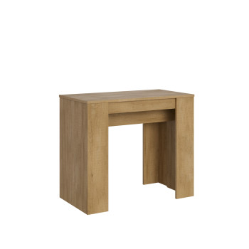 Console Basic - Console extensible 90x48/308 cm Basic Frêne blanc