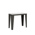 Console extensible 90x40/196 cm Flame Small Evolution Structure anthracite