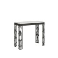 Console extensible 90x40/300 cm Ghibli Evolution Structure anthracite