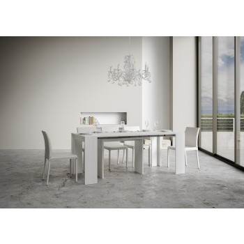 Console Mia - Console extensible 90x42/198 cm Mia Small Frêne blanc