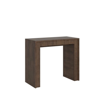 Console Mia - Console extensible 90x42/198 cm Mia Small Frêne blanc