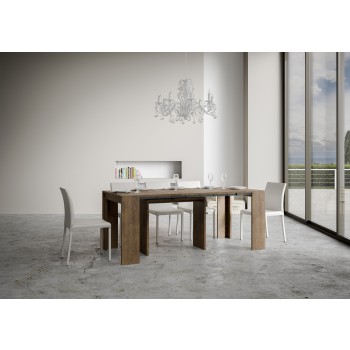 Console Mia - Console extensible 90x42/198 cm Mia Small Frêne blanc