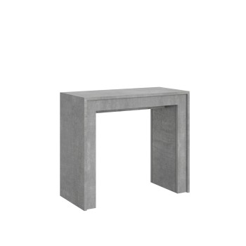 Console Mia - Console extensible 90x42/198 cm Mia Small Frêne blanc