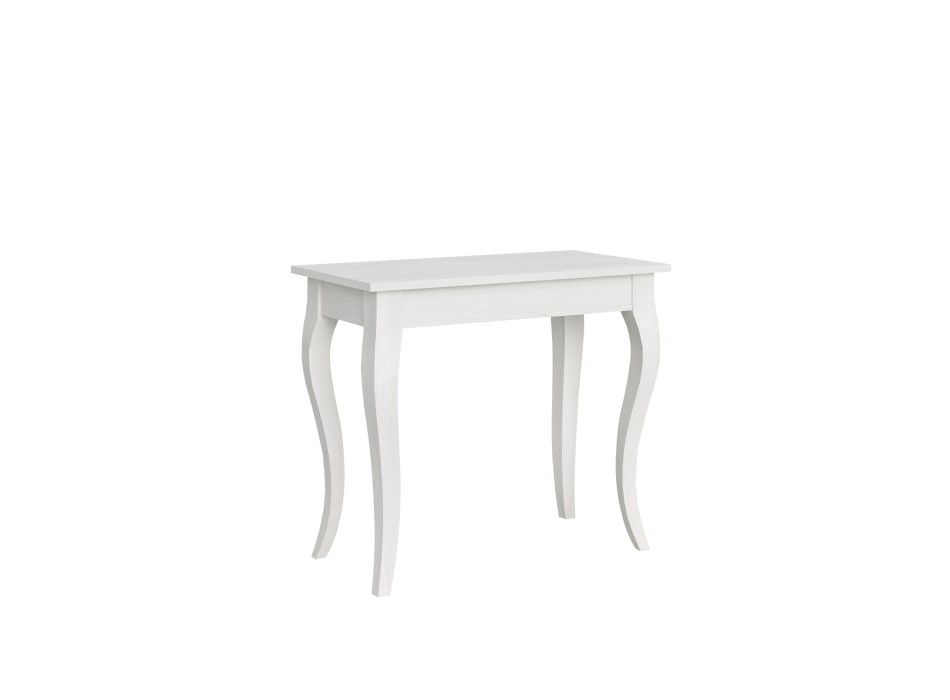 Console Olanda - Console extensible 90x48/308 cm Olanda Frêne blanc
