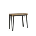 Console extensible 90x40/196 cm Rio Small structure Anthracite