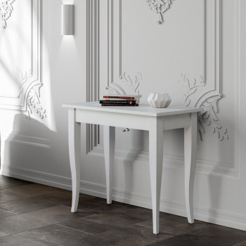 Console Sciabola - Console extensible 90x48/204 cm Sciabola Small Frêne blanc