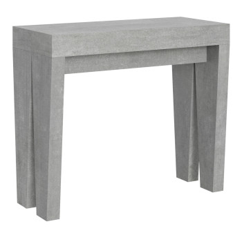 Console Spimbo - Console extensible 90x40/196 cm Spimbo Small Frêne blanc