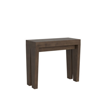 Console Spimbo - Console extensible 90x40/196 cm Spimbo Small Frêne blanc