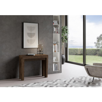Console Spimbo - Console extensible 90x40/196 cm Spimbo Small Frêne blanc
