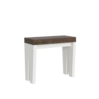 Console Spimbo - Console extensible 90x40/196 cm Spimbo Small Frêne blanc