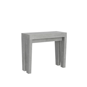 Console Spimbo - Console extensible 90x40/196 cm Spimbo Small Frêne blanc
