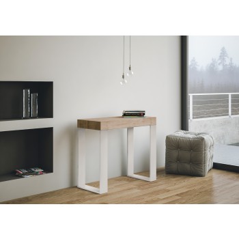 Console pliante Tecno Itamoby avec corps blanc