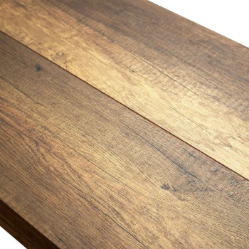 Console Tecno avec pieds anthracite - Console extensible Tecno Small 90x40/196 cm avec pieds en frêne blanc et anthracite