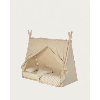Couverture 100% coton pour lits tipi Maralis 70x 140 cm